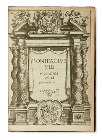 [SELBY or READE, RICHARD WILFRID.]  Bonifacius VIII. e familia Caietanorum principum Romanus pontifex.  1651